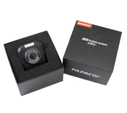 (64GB) PAPAGO GoSafe 560 WiFi 4K Car Dash Cam w/Hardwire kit