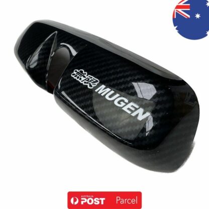 MUGEN Style Carbon Fiber Rear View Room Mirror Cover Honda Civic FD Jazz GE